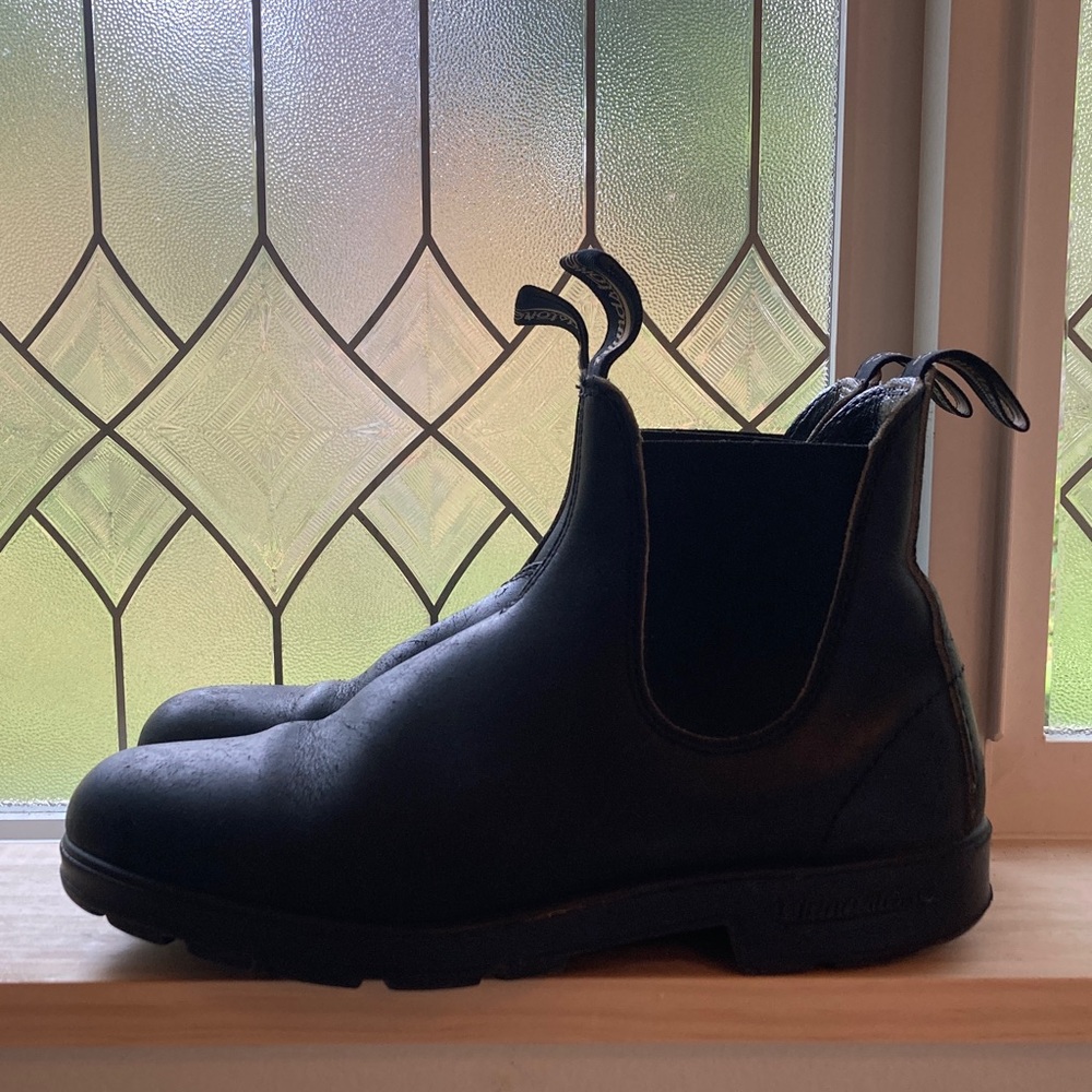 Blundstone Original Black Leather Chelsea Boots